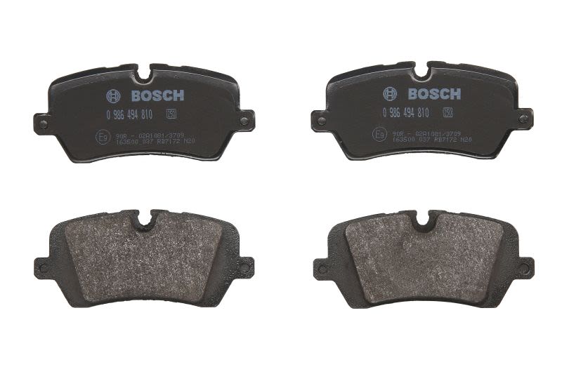 Pastillas de freno de disco BOSCH 0 986 494 810 para Land Rover Defende