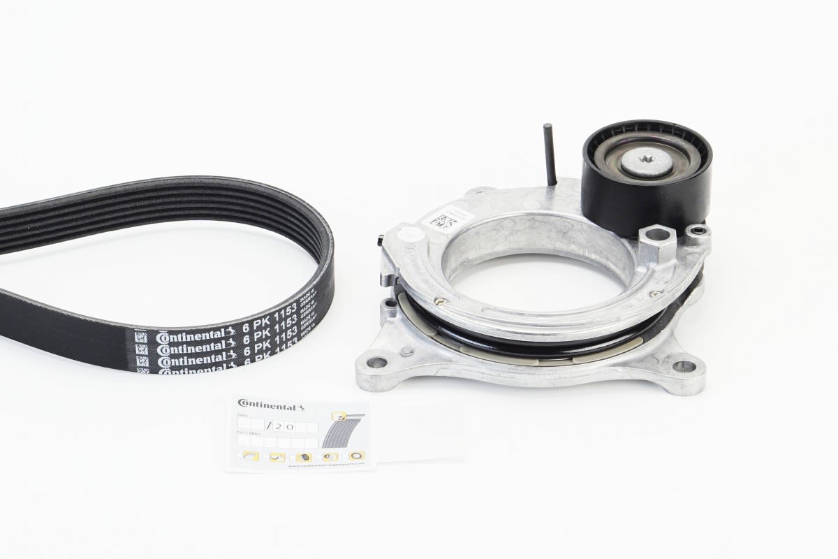 Juego de correa multinervada CONTITECH 6PK1153K3 para BMW Serie 1 (F20) 2011-2019