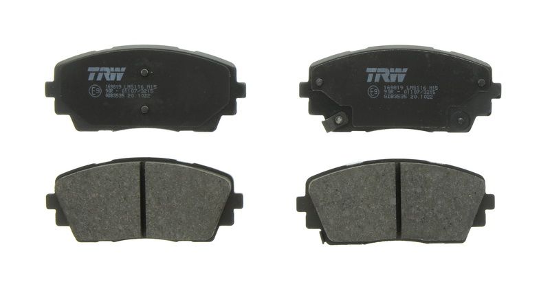 Pastillas de freno de disco TRW GDB3535 para KIA Picanto II 1.0/1.0LPG/1.2