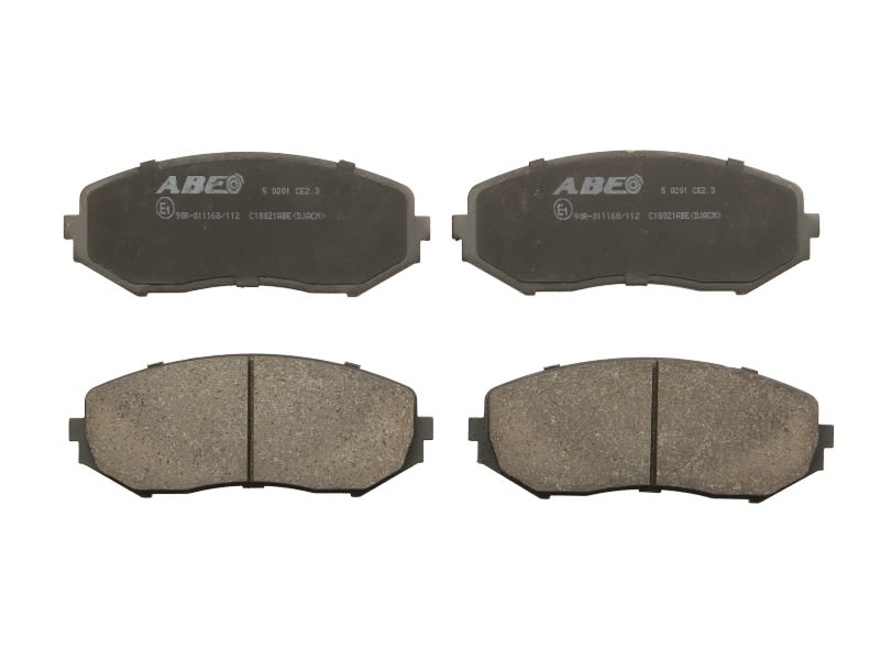 Pastillas de freno de disco ABE C18021ABE para Suzuki Grand Vitara I