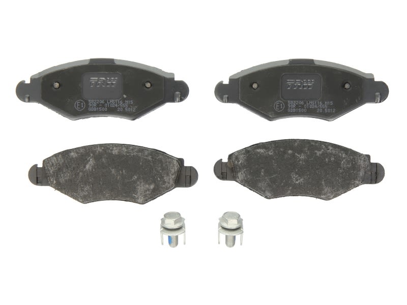 Pastillas de freno de disco TRW GDB1500 para Nissan Kubist