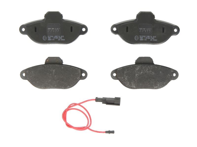 Pastillas de freno de disco TRW GDB1115 para Fiat Punto
