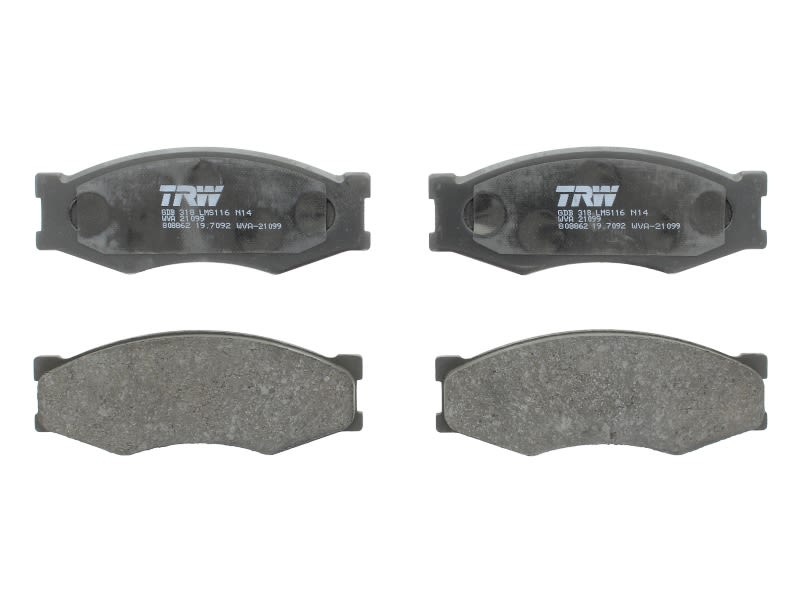 Pastillas de freno de disco TRW GDB318 para Nissan Nav