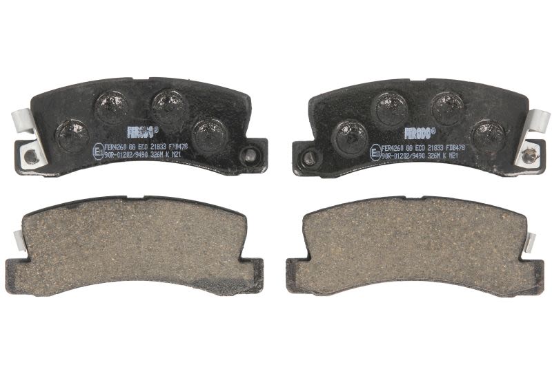Pastillas de freno de disco FERODO FDB478 para Toyota Coroll