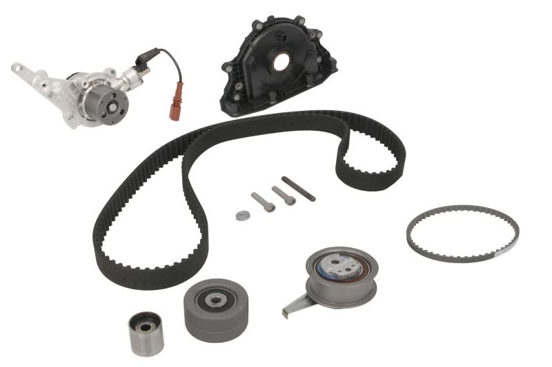 Kit de bomba de agua y correa de distribución HEPU PK55021 para Audi A3