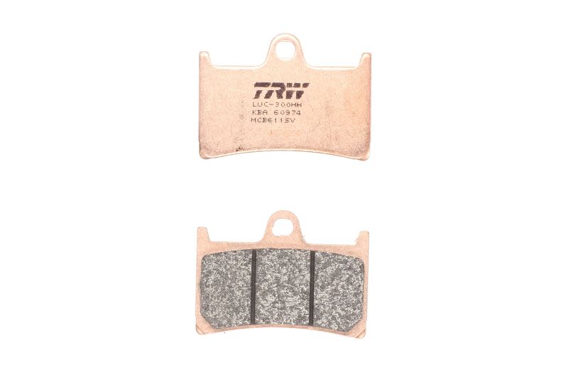 Pastillas de freno de disco TRW MCB611SV para Yamaha BT