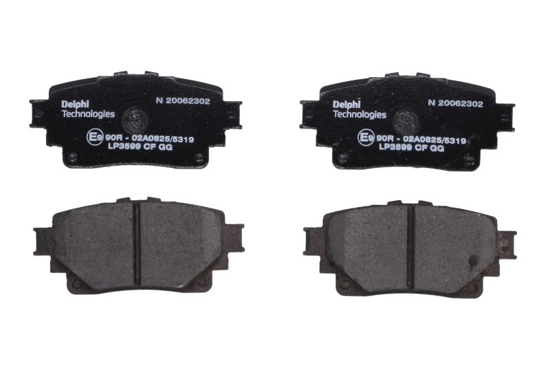 Pastillas de freno de disco DELPHI LP3599 para Toyota Yaris Cross 1.5-Eléctrico