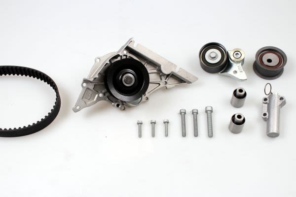 Kit de bomba de agua y correa de distribución HEPU PK05792 para Audi A6 C5