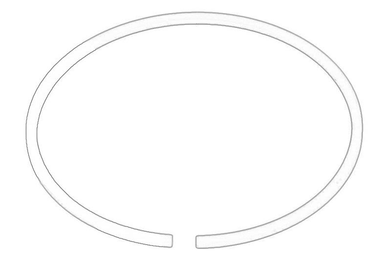 Retén de árbol de levas OE VW 066 109 345B para Volkswagen Golf V