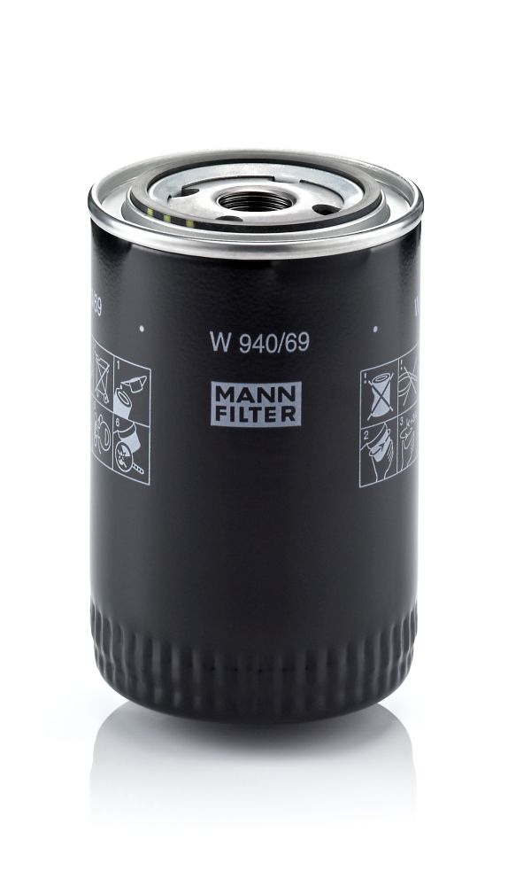 Filtro de aceite MANN-FILTER W 940/69 para Dodge RAM