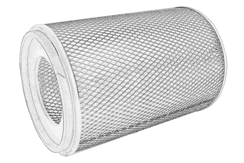 Filtro de aire OE PERKINS CV4180-PER para Fendt 2 D Farme