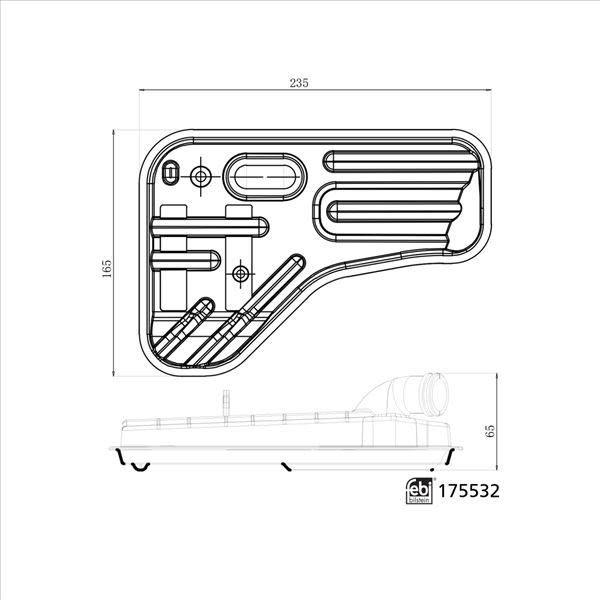 Filtro de transmisión automática FEBI 175532