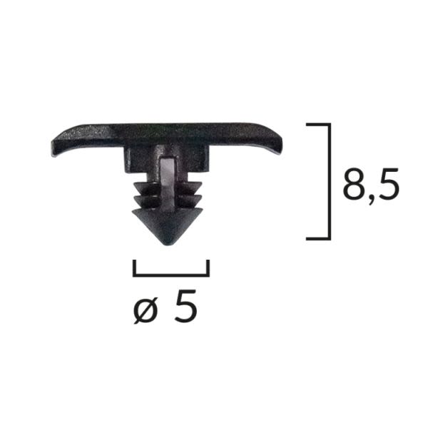 Pasador de sello ROMIX ROM 10909 para Volkswagen Golf IV