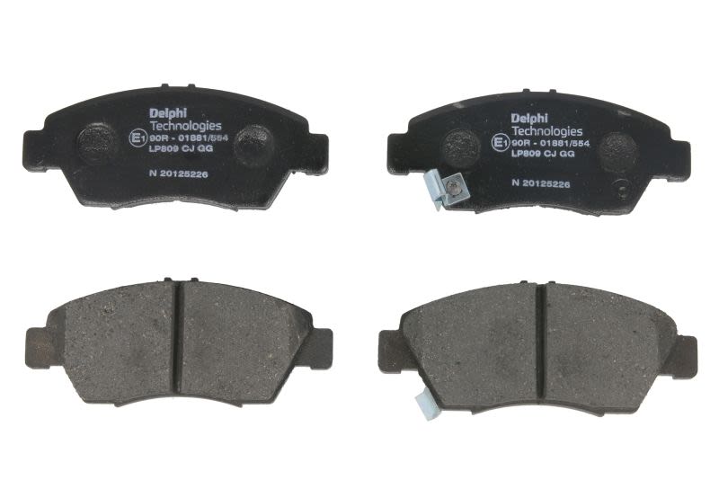 Pastillas de freno de disco DELPHI LP809 para Honda CIVIC V
