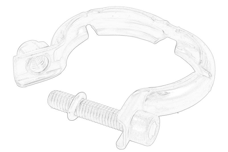 Pieza de fijación de escape OE RENAULT 82 00 936 176 para Nissan Juke 1.5D/1.5DH/1.9D