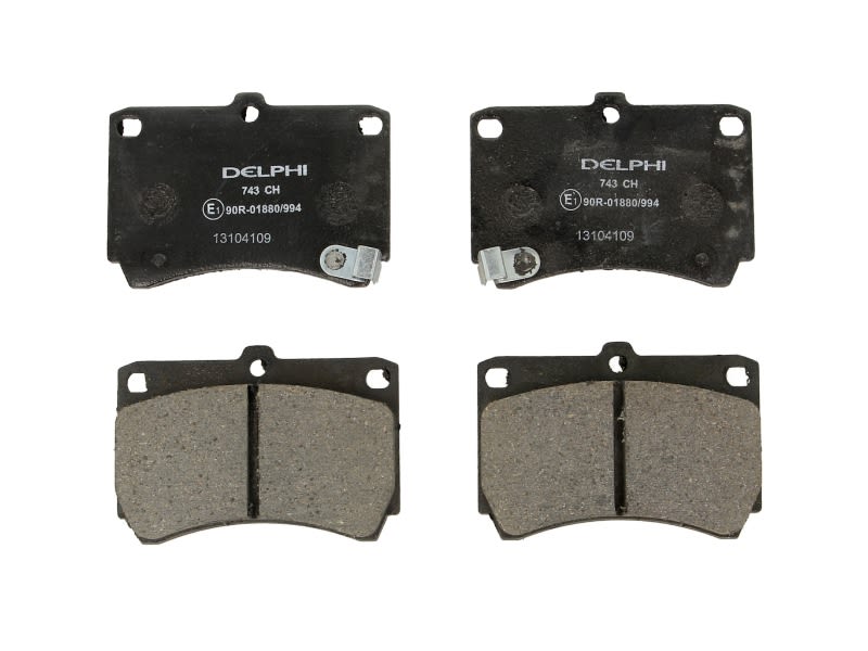 Pastillas de freno de disco DELPHI LP743 para KIA RIO I