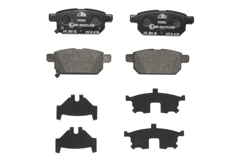 Pastillas de freno de disco ATE 13.0460-5683.2 para Toyota Yaris