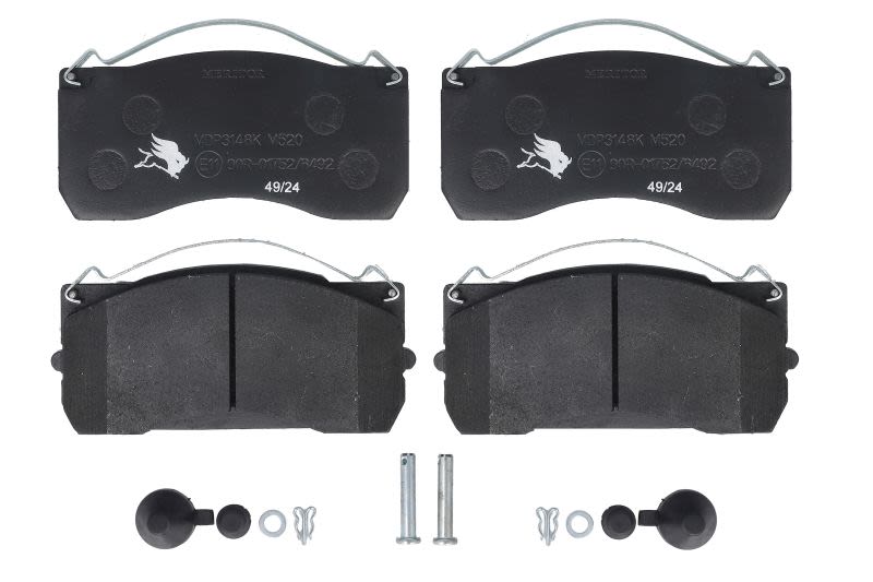 Pastillas de freno de disco MERITOR MDP3148K para Mercedes-Benz Vario