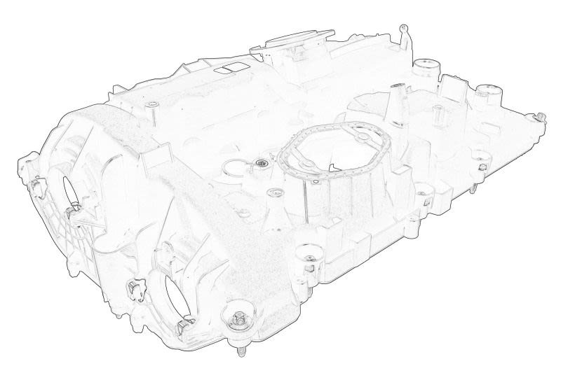 Tapa de balancines OE BMW 11 12 8 631 745 para BMW Serie 3 (G20, G80, G28) 2018-