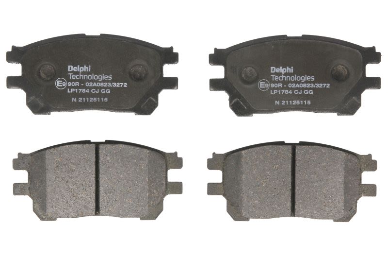 Pastillas de freno de disco DELPHI LP1784 para Toyota Previa II