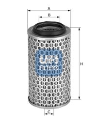 Filtro de aire UFI 27.991.00 para Fendt 2 D Farme