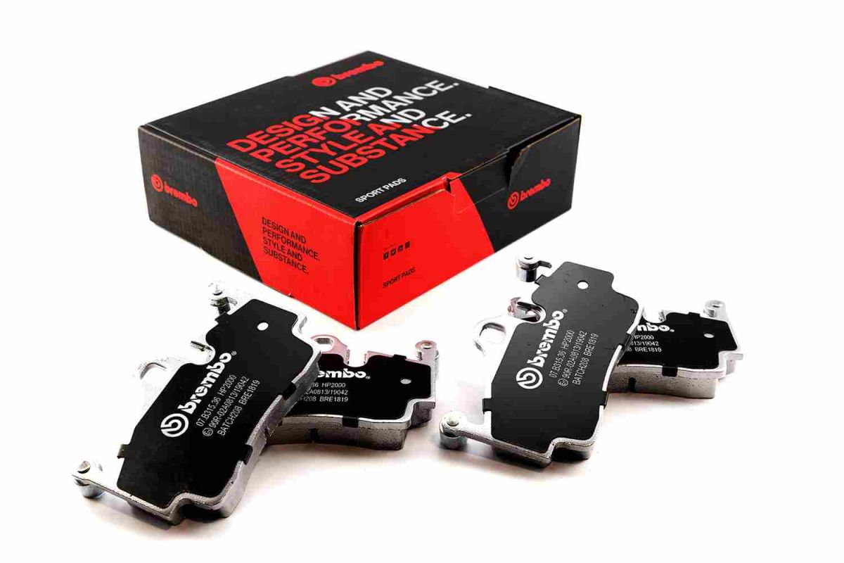 Juego de pastillas de freno de alto rendimiento BREMBO 07.B315.36