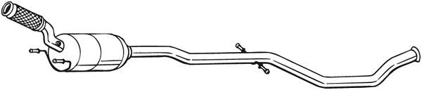 Catalizador BOSAL 090-505 para Peugeot 407