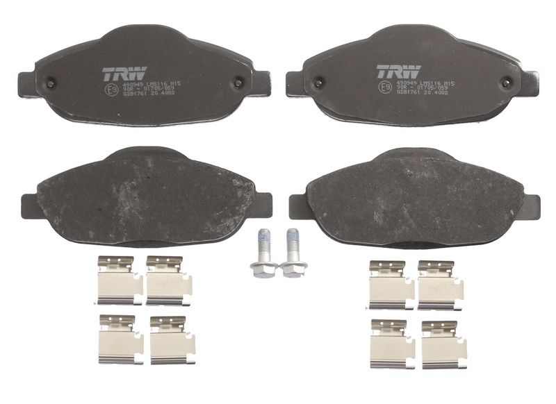 Pastillas de freno de disco TRW GDB1761 para Peugeot 308