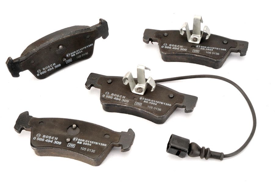 Pastillas de freno de disco BOSCH 0 986 494 309 para Volkswagen Transporter T5