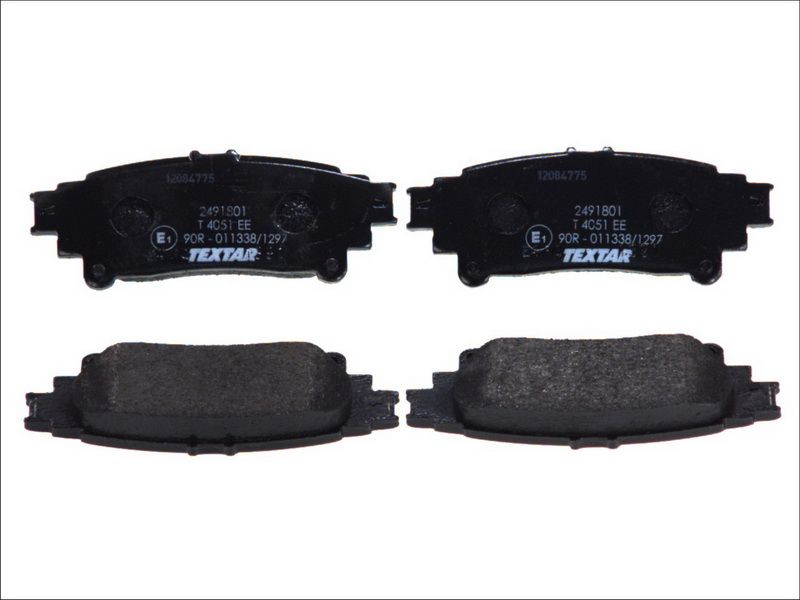 Pastillas de freno de disco TEXTAR 2491801 para Toyota Prius Plus