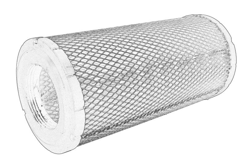 Filtro de aire OE PERKINS 26510342 para Fendt 102 Farme