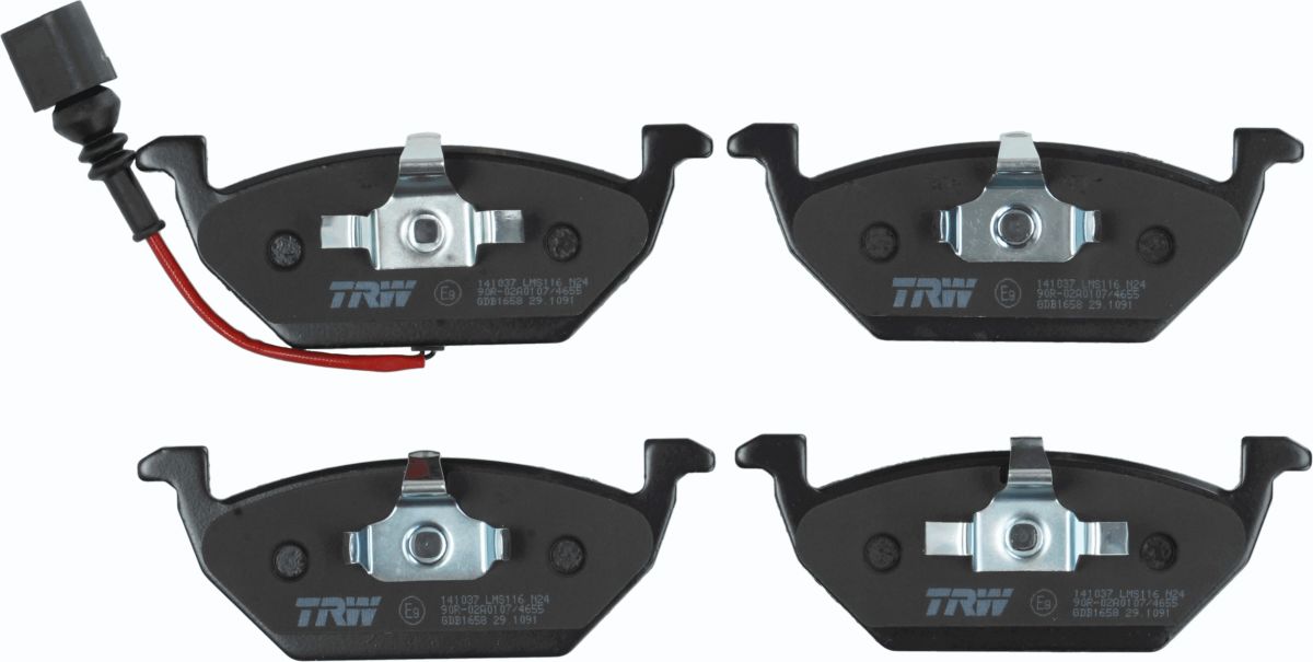 Pastillas de freno de disco TRW GDB1658 para Audi A3