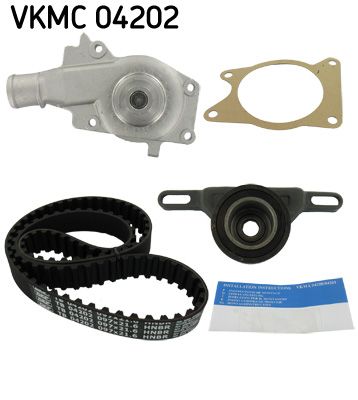 Kit de bomba de agua y correa de distribución SKF VKMC 04202 para Ford Fiesta III