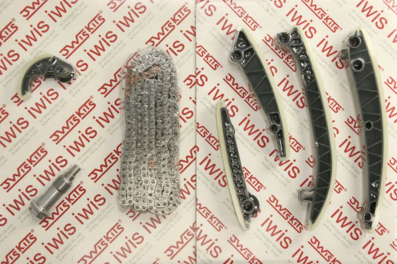 Kit de cadena de distribución IWIS 59110Set para Mercedes-Benz Clase C (W203) 2000-2007