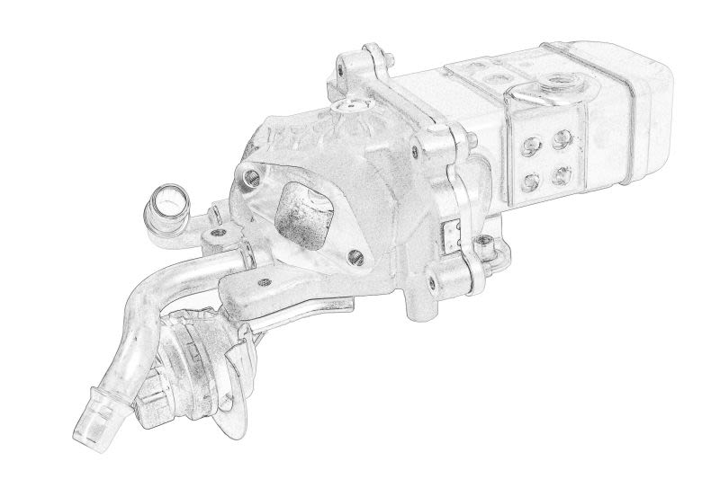 Módulo EGR OE OPEL 95529390 para Nissan NV400