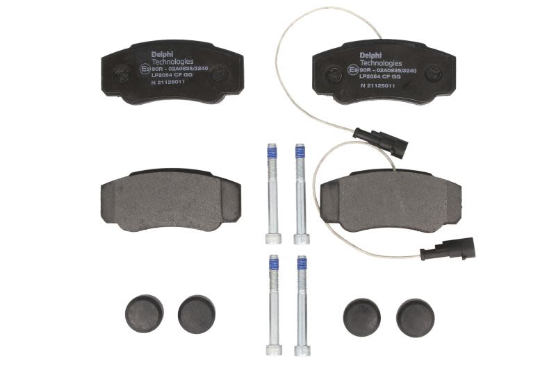 Pastillas de freno de disco DELPHI LP2054 para Nissan Cabst