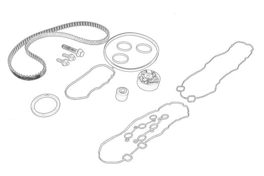 Kit de correa de distribución OE PEUGEOT 1654515680 para Citroen C3 II