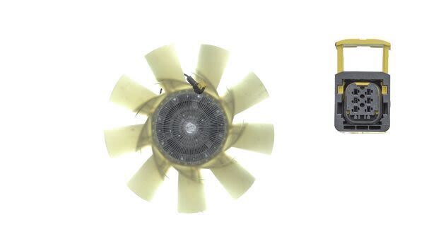 Embrague de ventilador de radiador MAHLE CFF 506 000P para RVI D