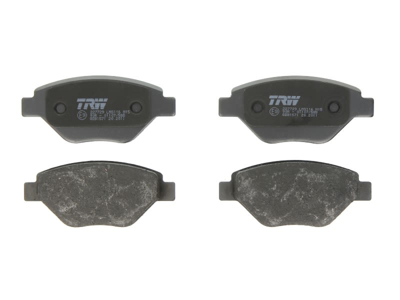 Pastillas de freno de disco TRW GDB1571 para Renault Megane II