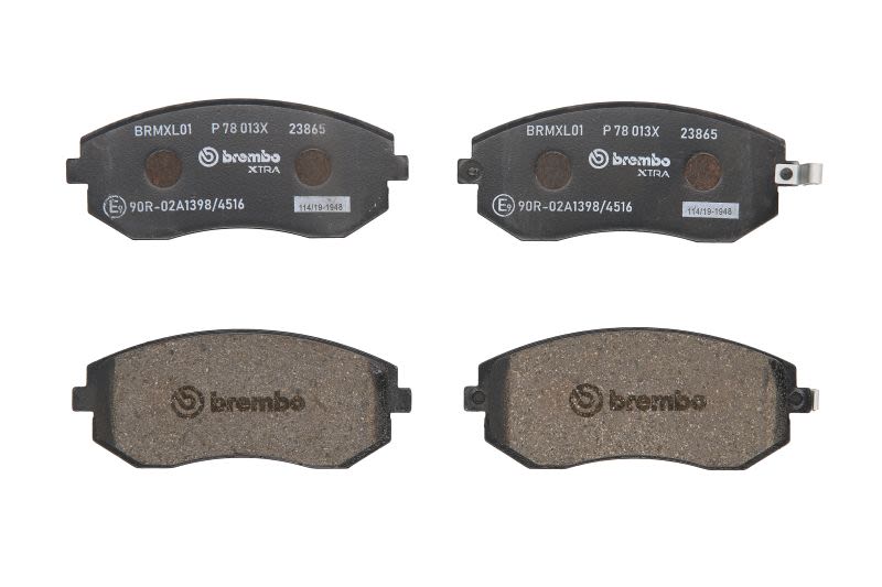 Pastillas de freno de disco BREMBO P 78 013X para Subaru Imprez