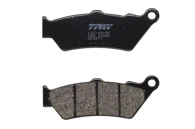 Pastillas de freno de disco TRW MCB671 para BMW F
