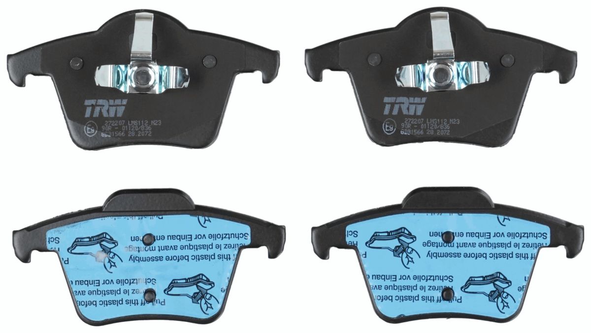 Pastillas de freno de disco TRW GDB1566 para Volvo XC90 I