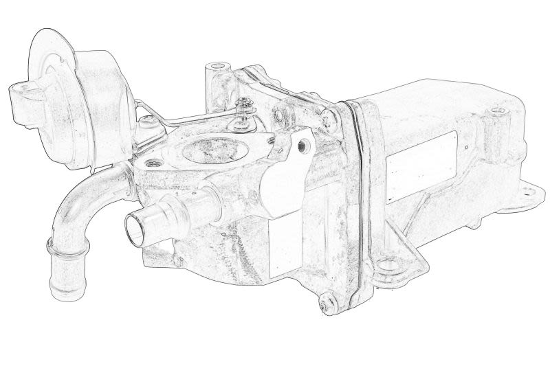 Enfriador EGR OE OPEL 95527102 para Nissan NV400
