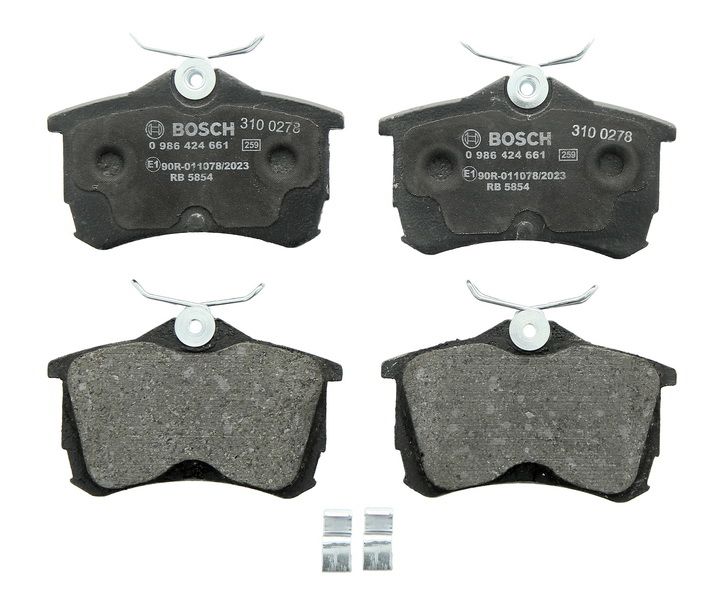 Pastillas de freno de disco BOSCH 0 986 424 661 para Toyota Coroll