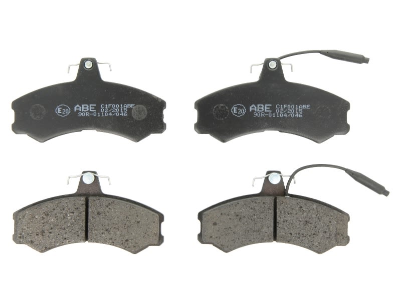 Pastillas de freno de disco ABE C1F001ABE para Fiat Ducato