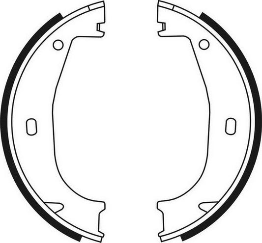 Balatas de freno de estacionamiento ABE CRB001ABE para BMW Serie 3 (E36) 1990-2000