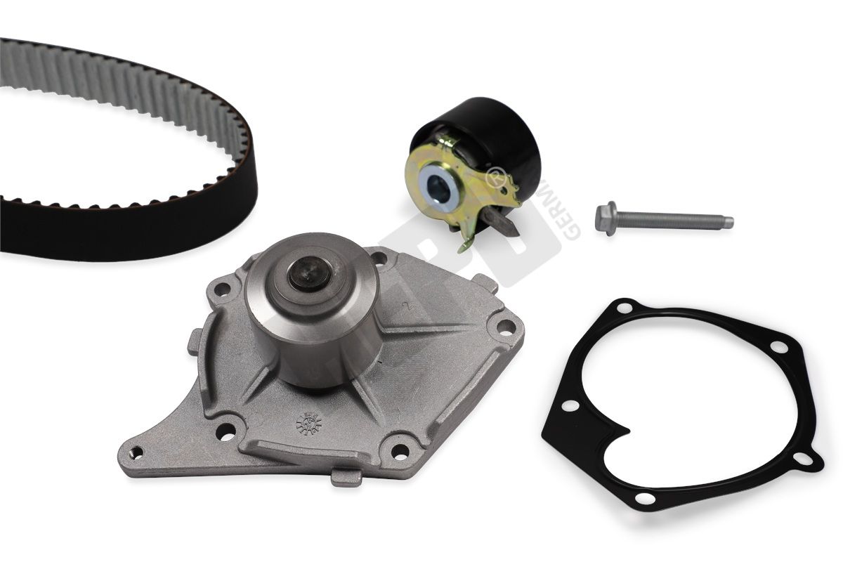 Kit de bomba de agua y correa de distribución HEPU PK09621D para Nissan Note