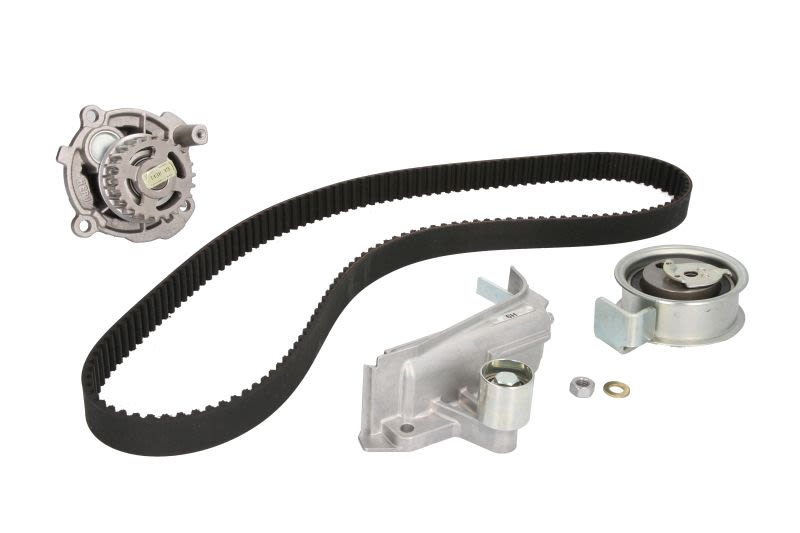 Kit de bomba de agua y correa de distribución HEPU PK05454 para Audi A4 B6