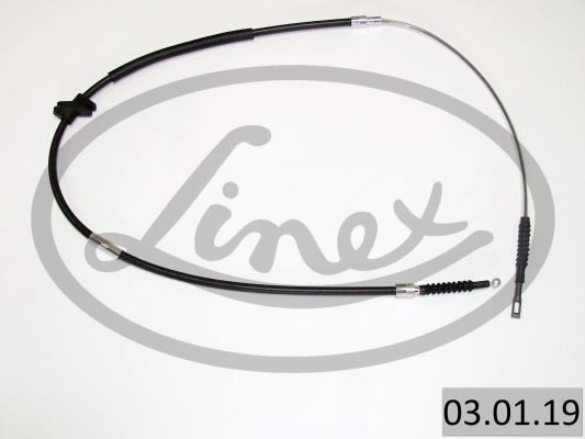 Cable de freno de servicio LINEX 03.01.19 para Audi A6 C4