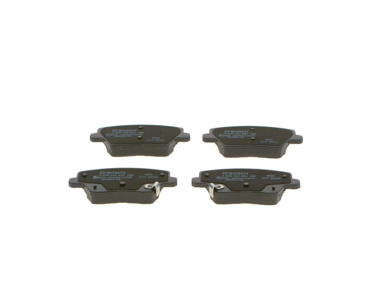 Pastillas de freno de disco BOSCH 0 986 424 864 para Hyundai I30